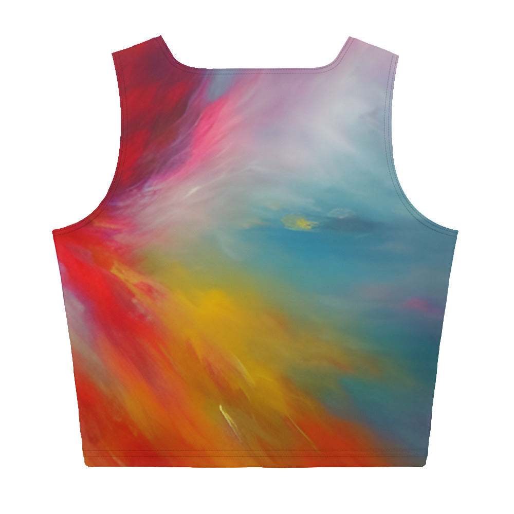 AI Fusion Colorburst III Crop Top