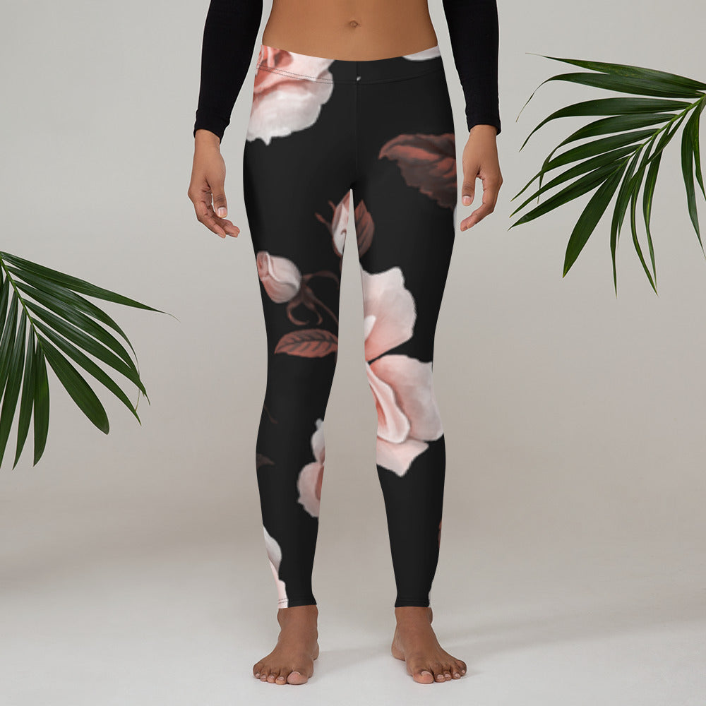 Floral Print Leggings