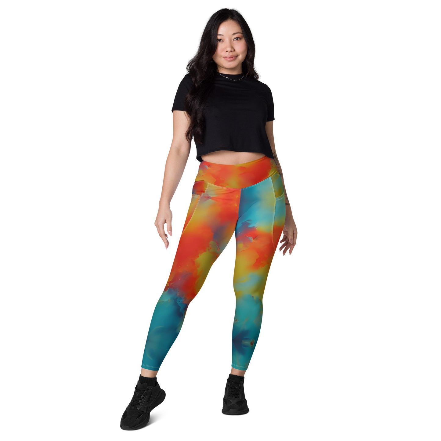 AI Fusion Colorburst III Leggings with Pockets