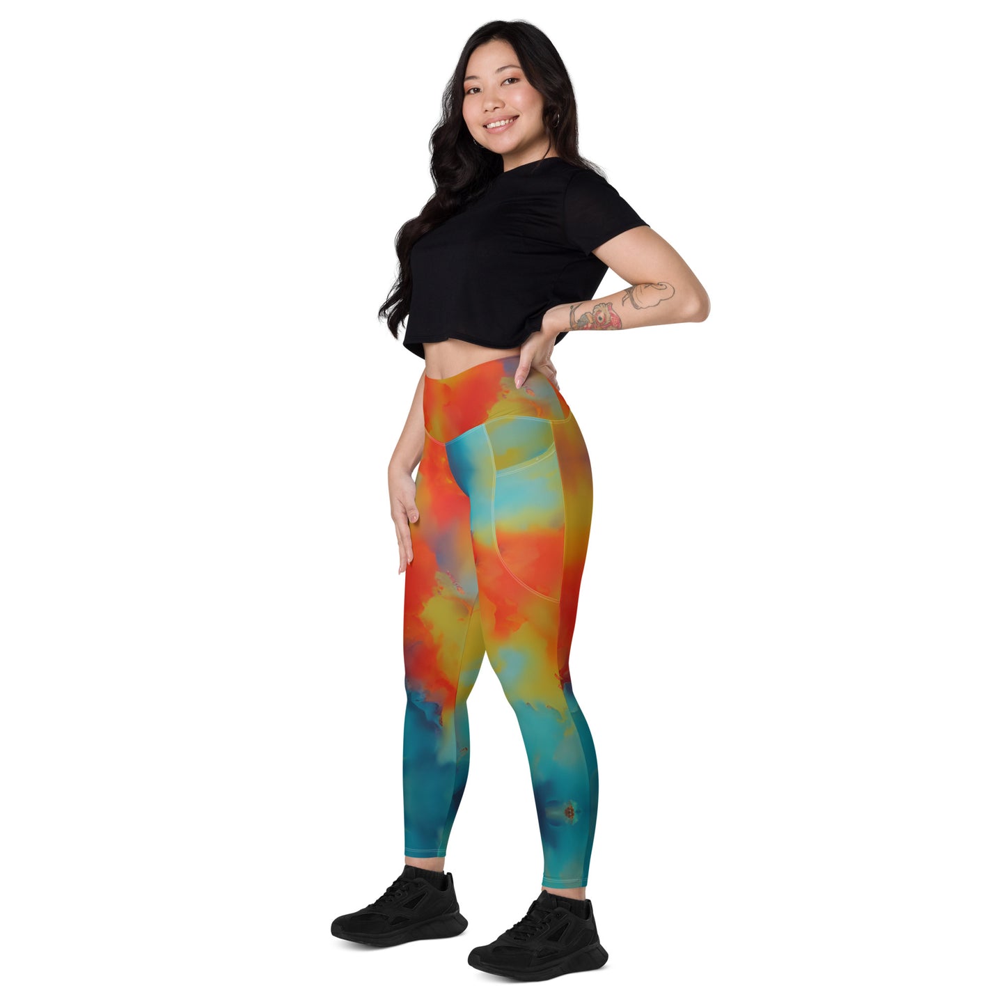 AI Fusion Colorburst III Leggings with Pockets