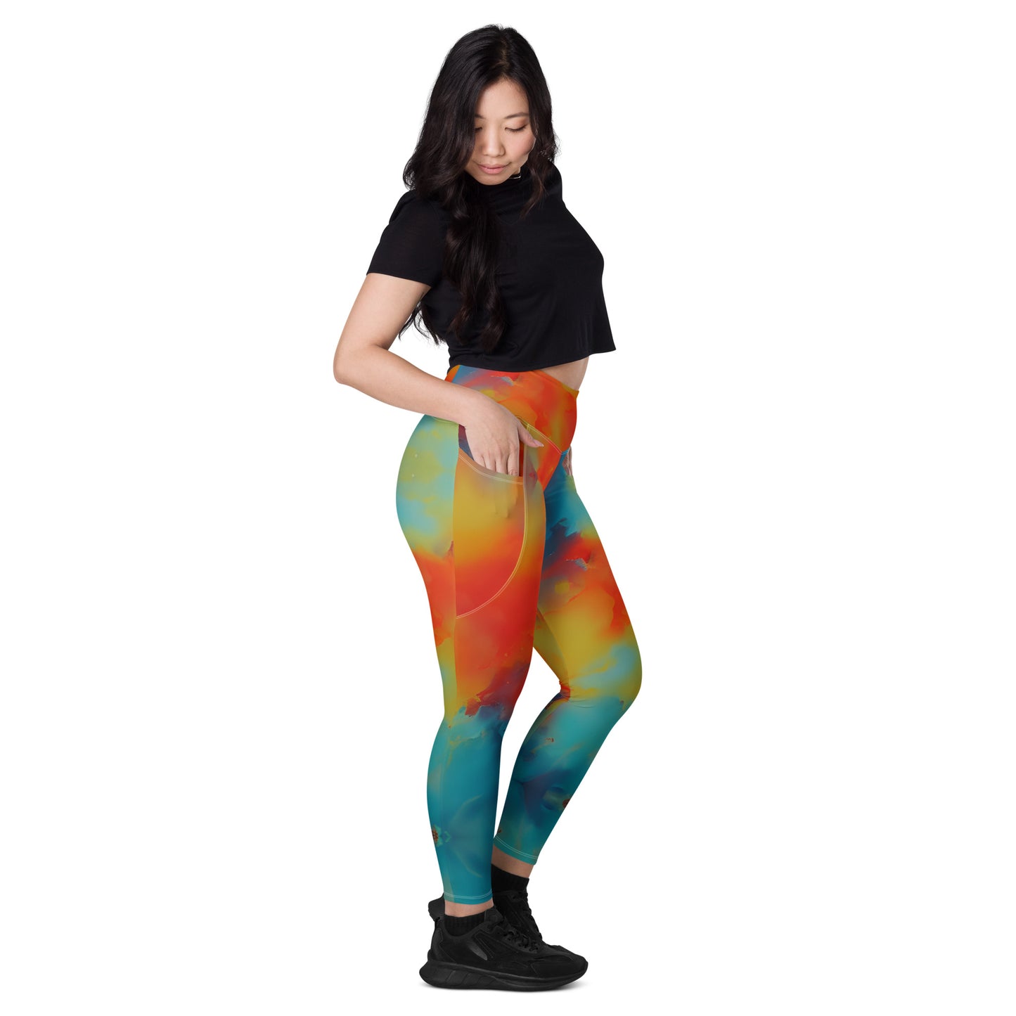 AI Fusion Colorburst III Leggings with Pockets