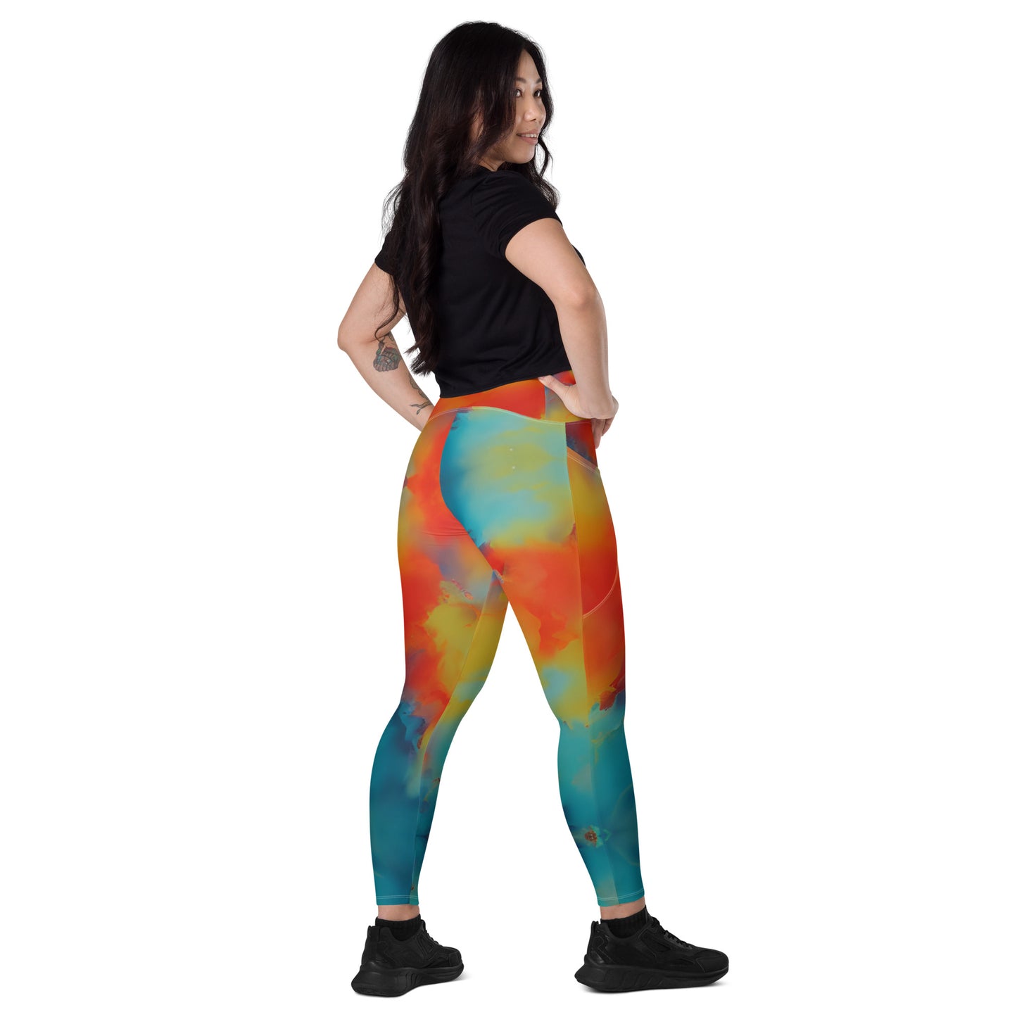 AI Fusion Colorburst III Leggings with Pockets