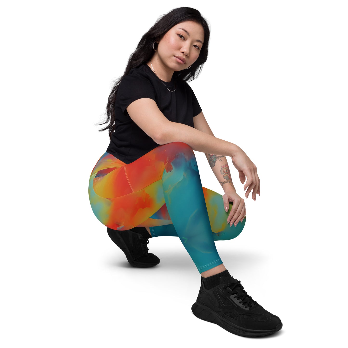 AI Fusion Colorburst III Leggings with Pockets