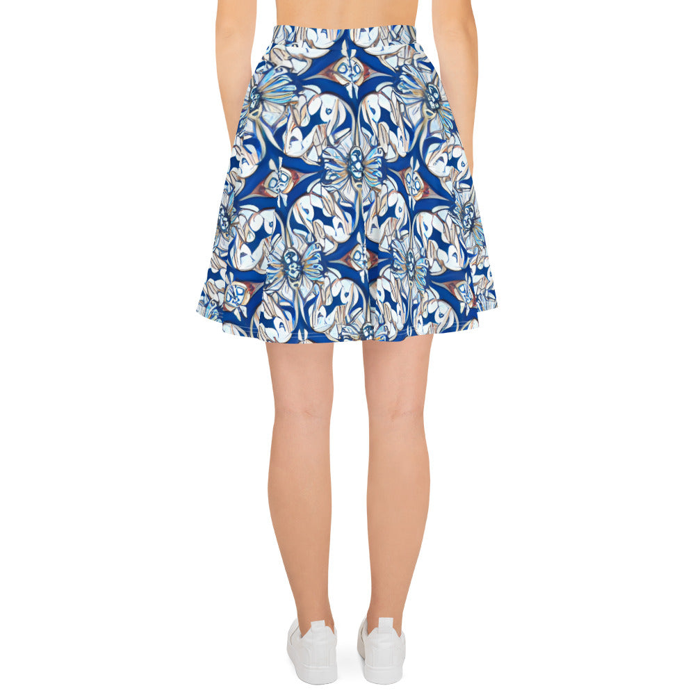 Fauna Blue DaVinci Skirt