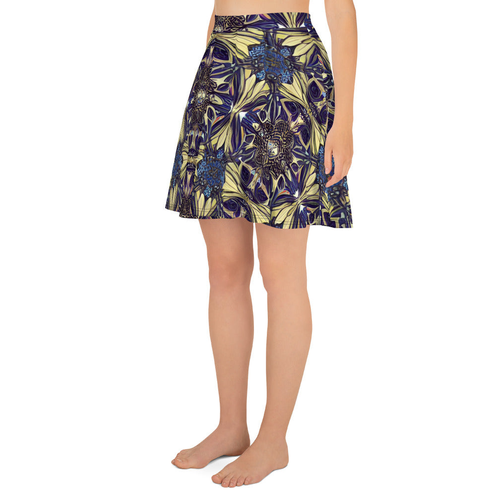 Royal Print Skirt