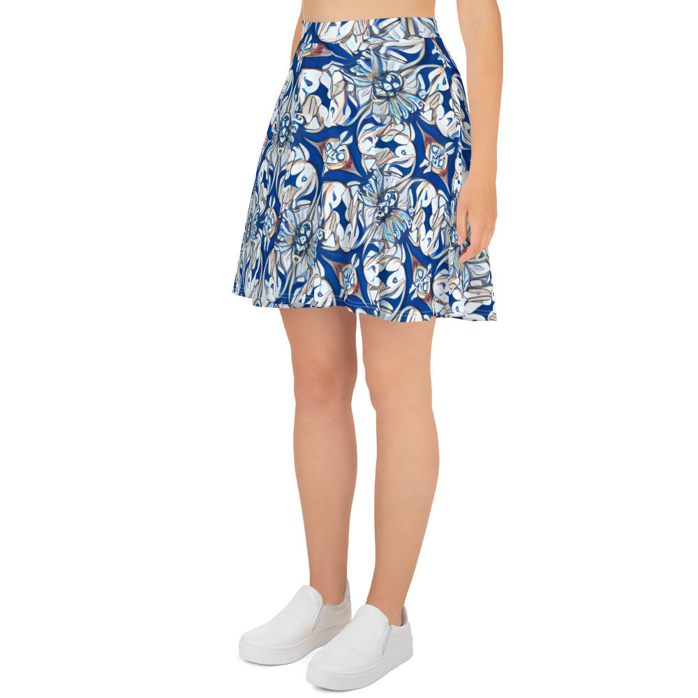 Fauna Blue DaVinci Skirt