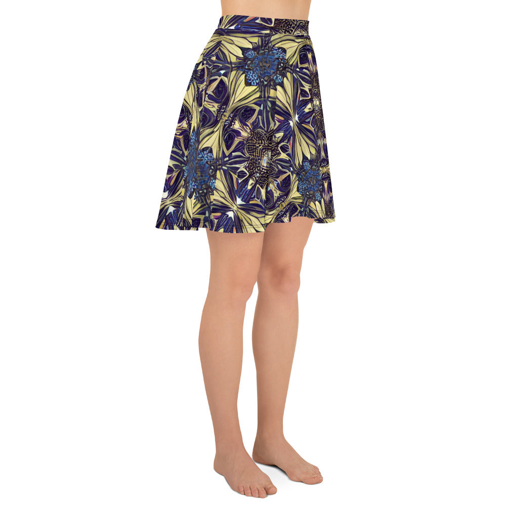 Royal Print Skirt