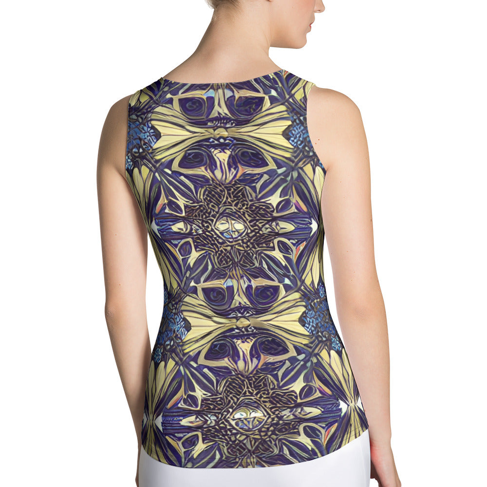 Royal Print Tank Top