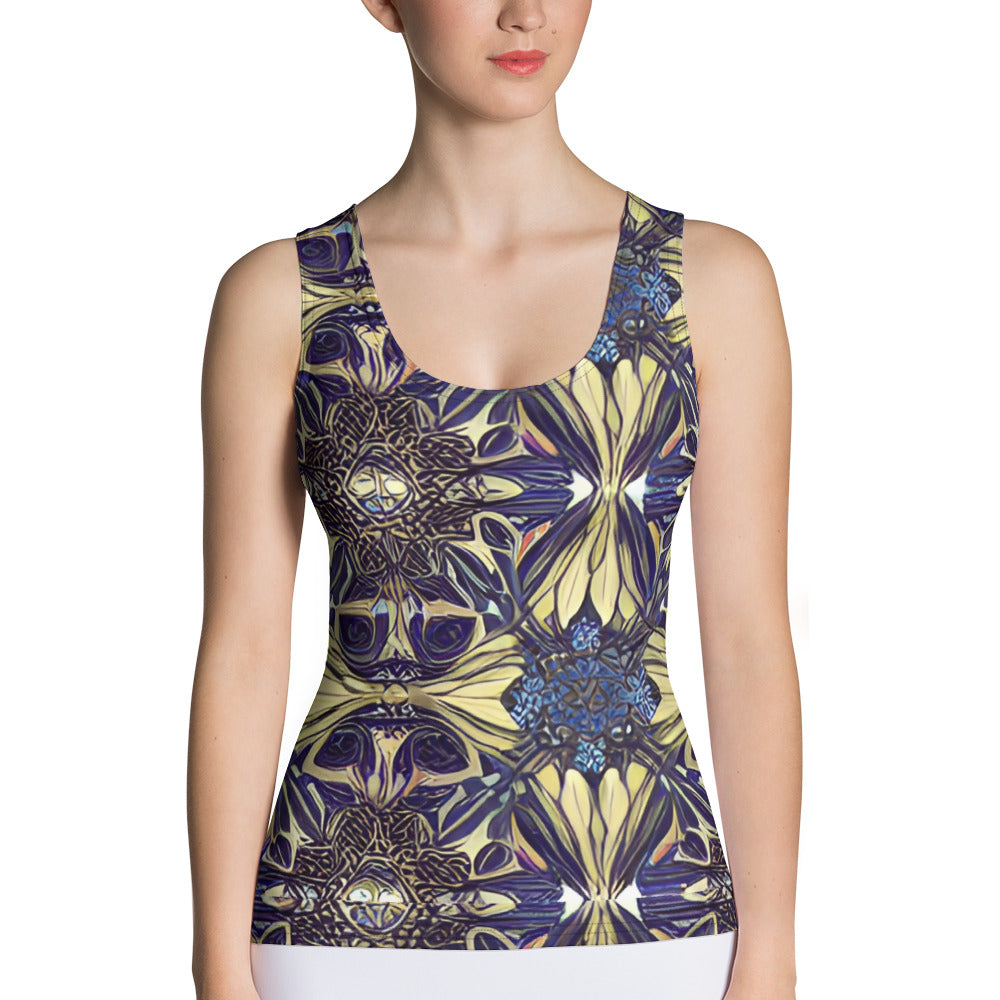 Royal Print Tank Top