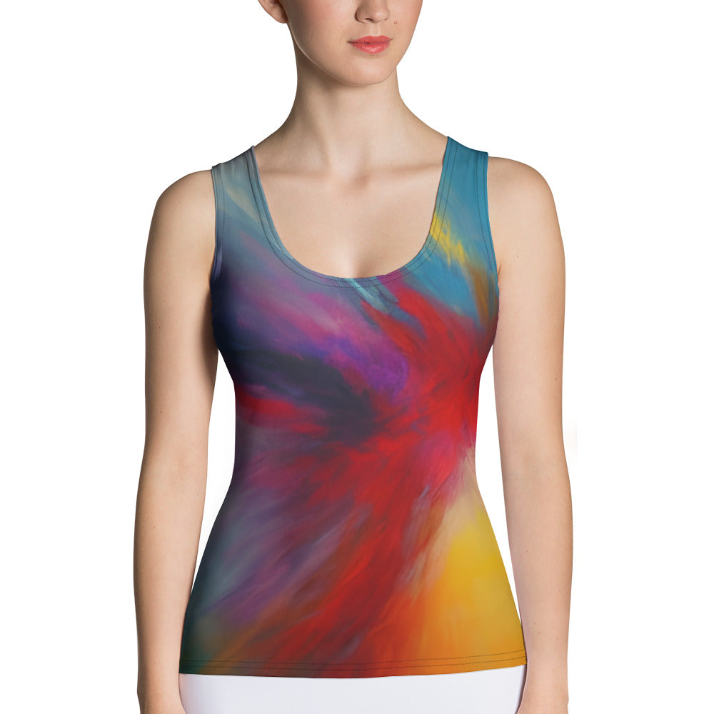 AI Fusion Colorburst III Tank Top