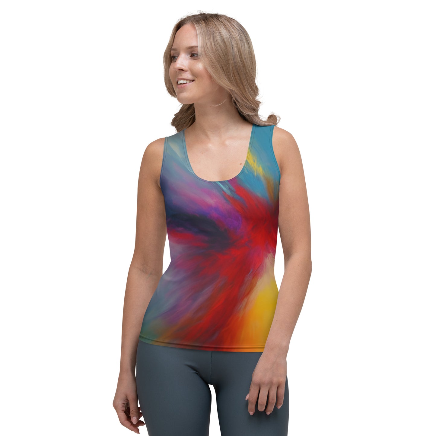 AI Fusion Colorburst III Tank Top