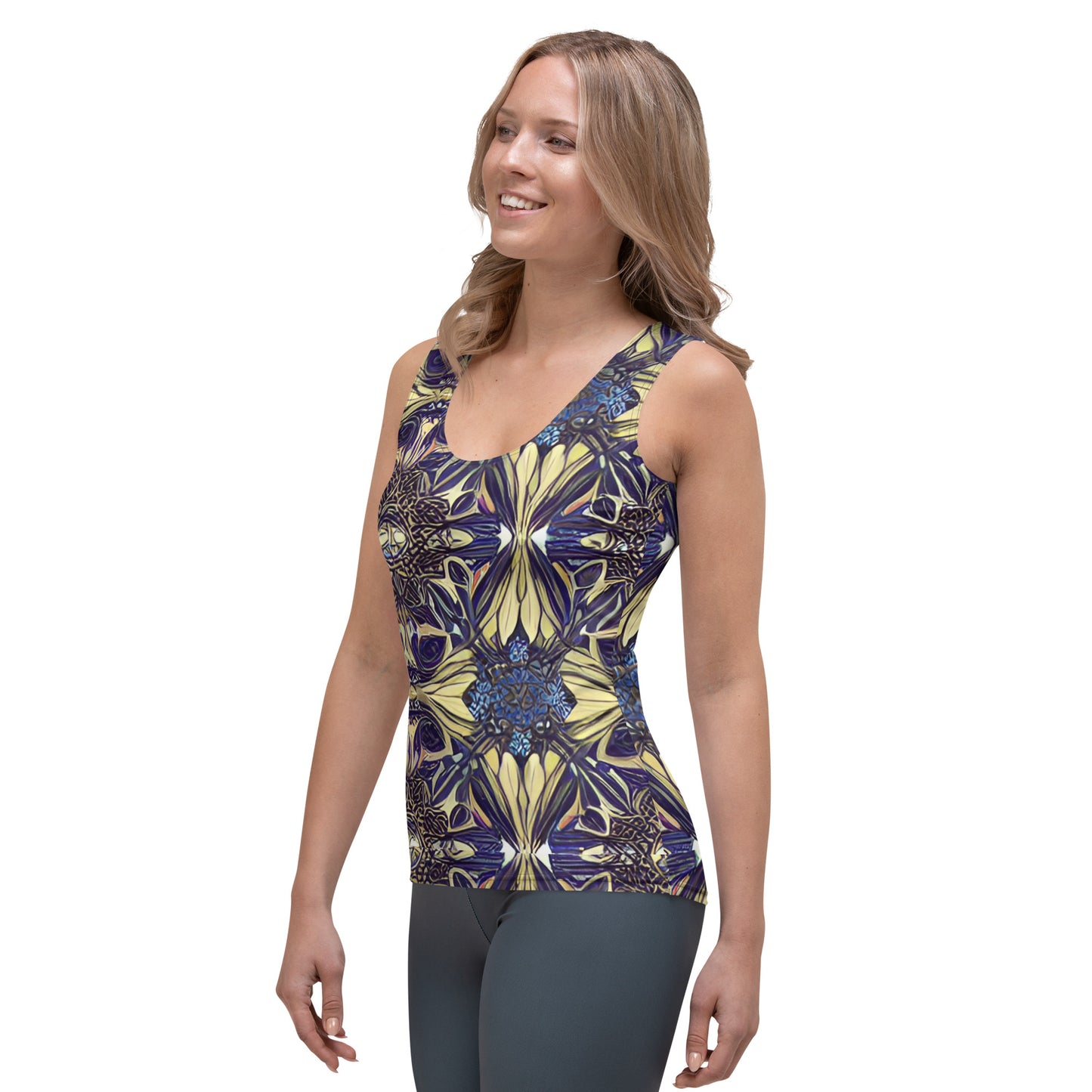 Royal Print Tank Top