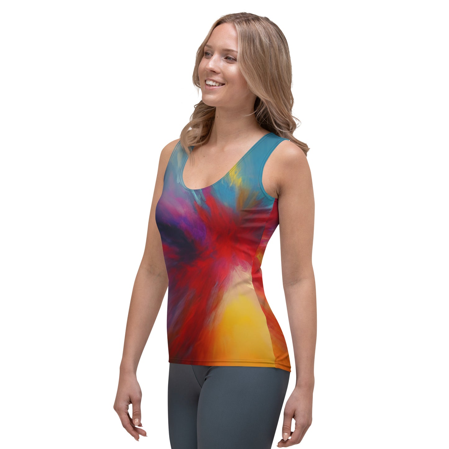 AI Fusion Colorburst III Tank Top